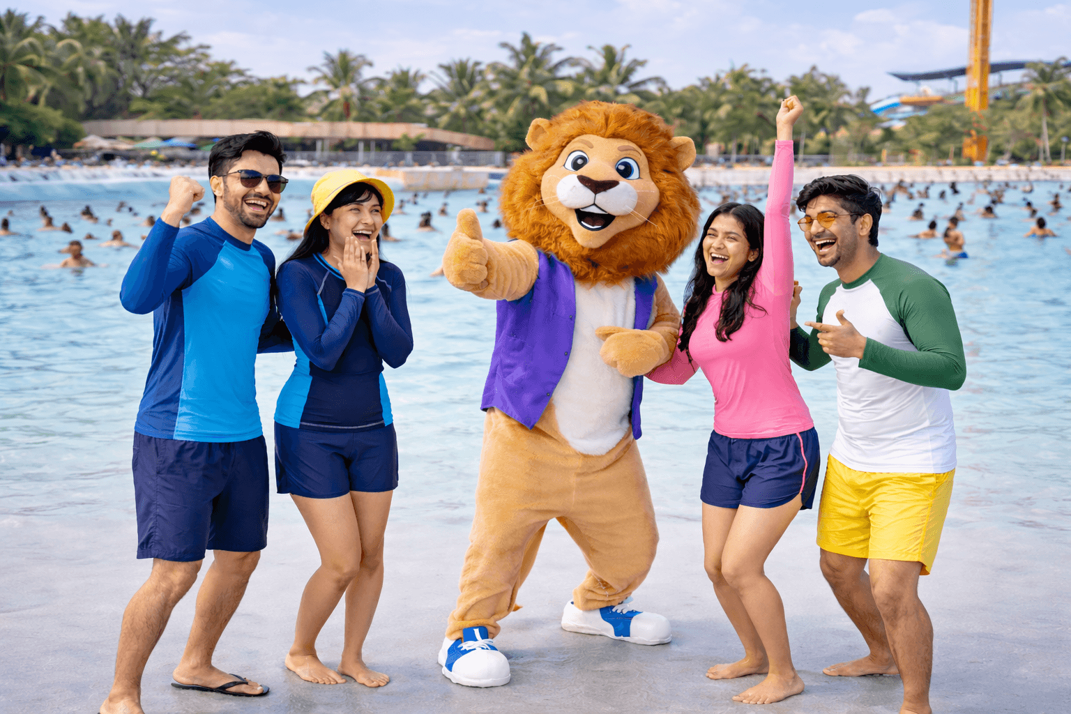 Fun day out with Mascots