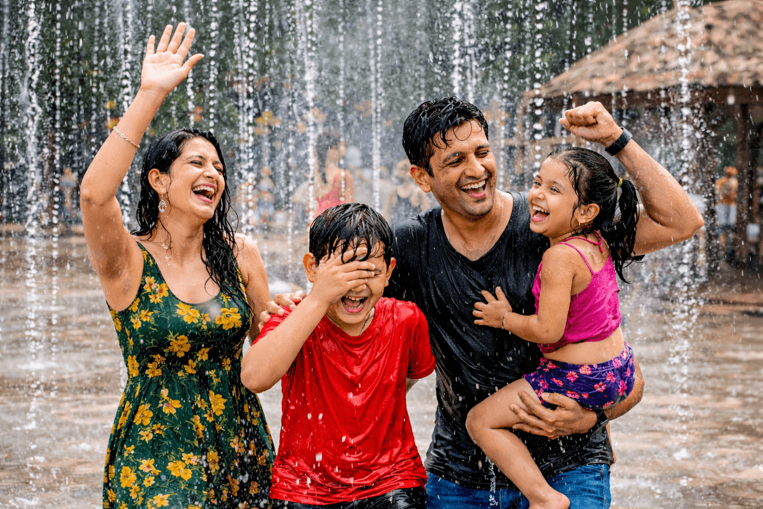 Dance it out in the rain dance zone